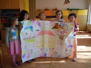 Práce dětí z MŠ Vlkava